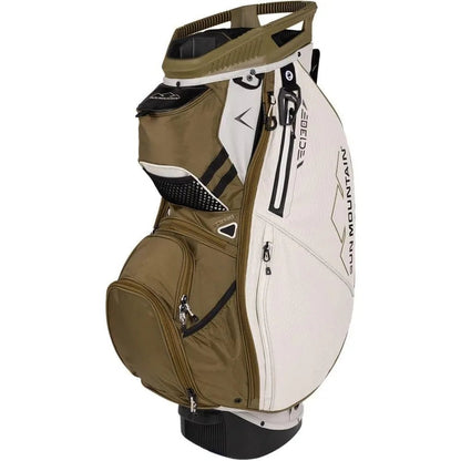 Premium Golf Bag - 14 - Way Divider, 13 Pockets - Tan - Desert Sand - Club Rehab
