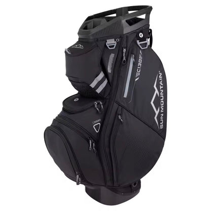 Premium Golf Bag - 14 - Way Divider - Black - Midnight Black - Club Rehab