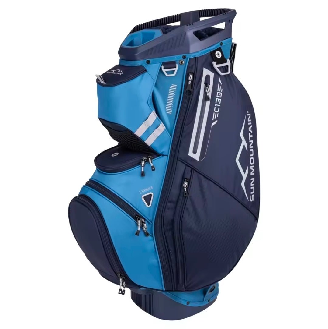 Premium Golf Bag - 14 - Way Divider - Blue - Deep Ocean Blue - Club Rehab