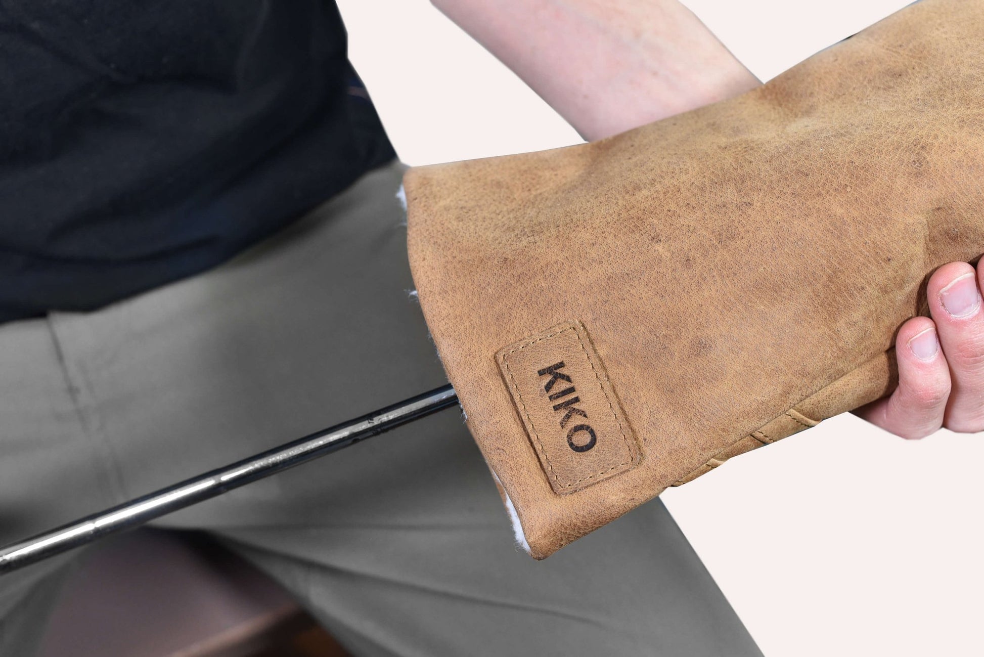 Premium Leather Golf Headcover - 5 Wood Brown - Club Rehab