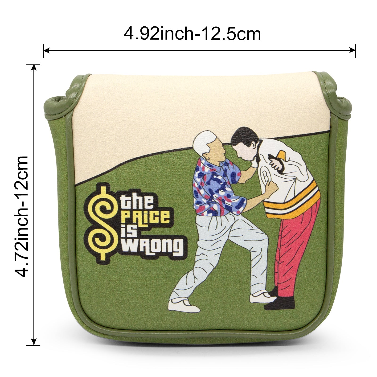 “Price Is Wrong” Mallet Putter Cover - Club Rehab