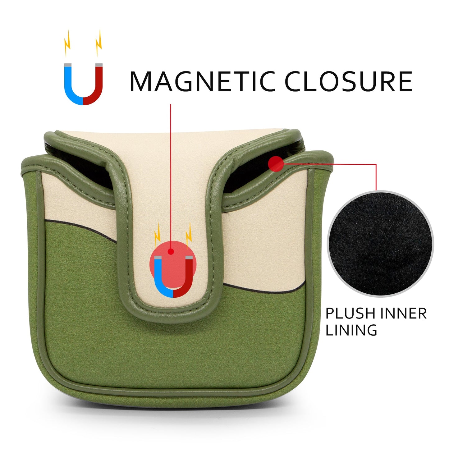 “Price Is Wrong” Mallet Putter Cover - Club Rehab