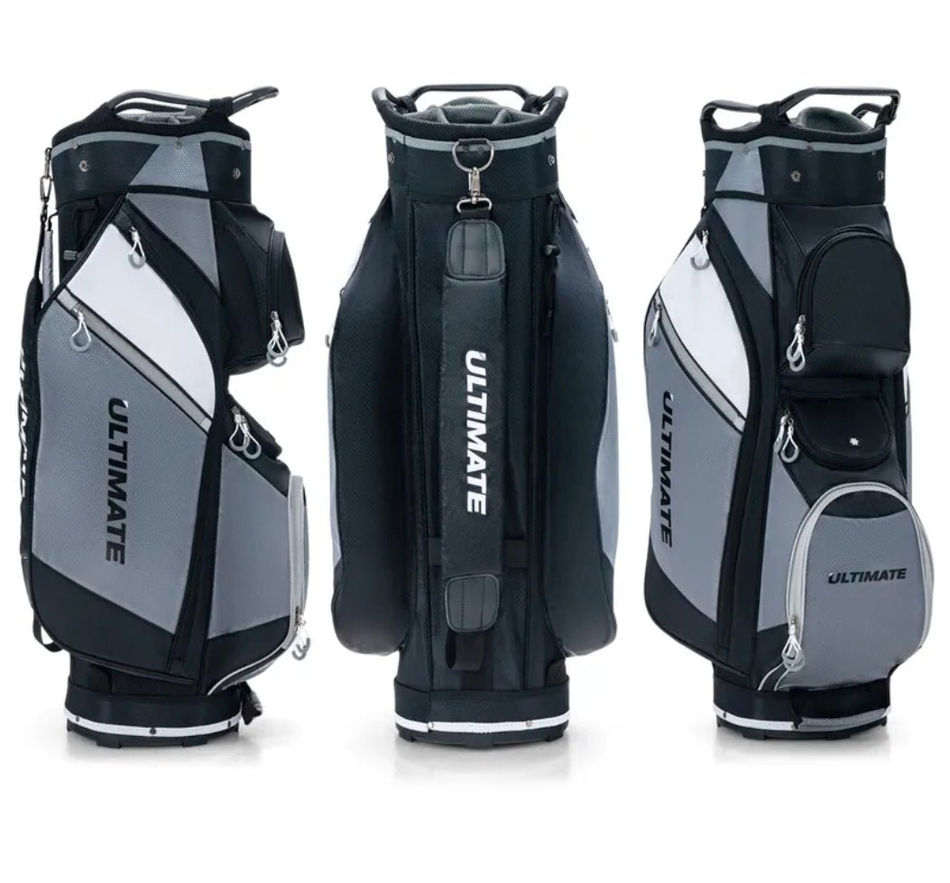 Pro Caddy 14 - Way Golf Cart Bag with Rain Hood - Club Rehab