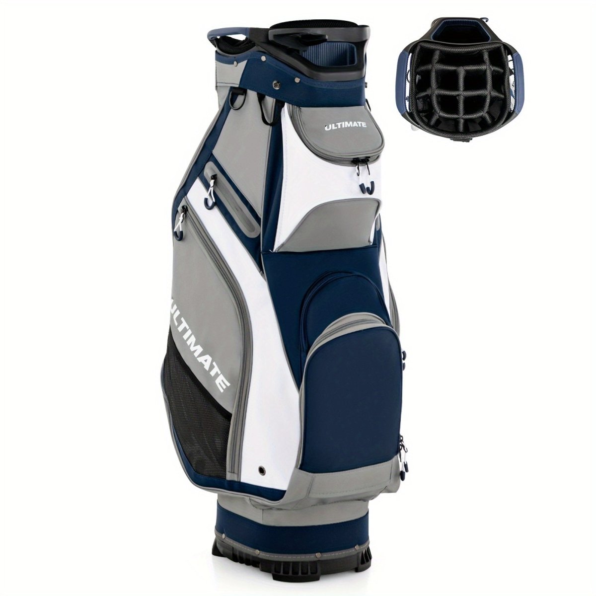 Pro Caddy 14 - Way Golf Cart Bag with Rain Hood - Club Rehab - Golf BagPro Caddy 14 - Way Golf Cart Bag with Rain Hood