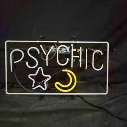 Psychic Moon Star Neon Signs - Club Rehab