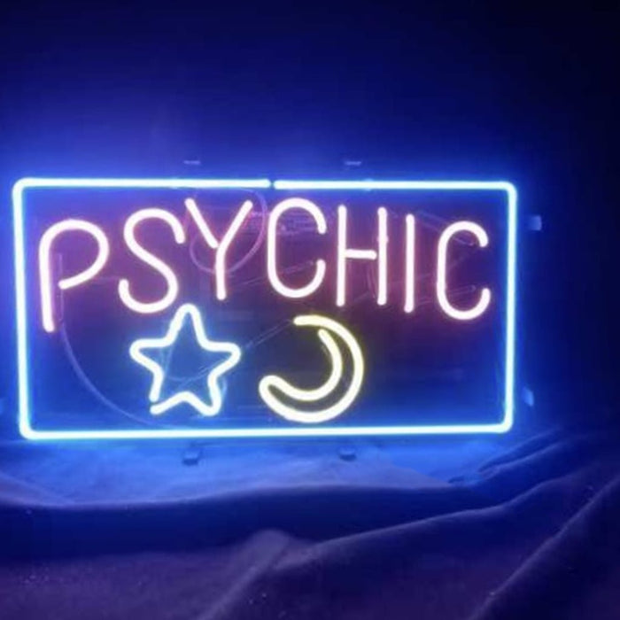 Psychic Moon Star Neon Signs - Club Rehab