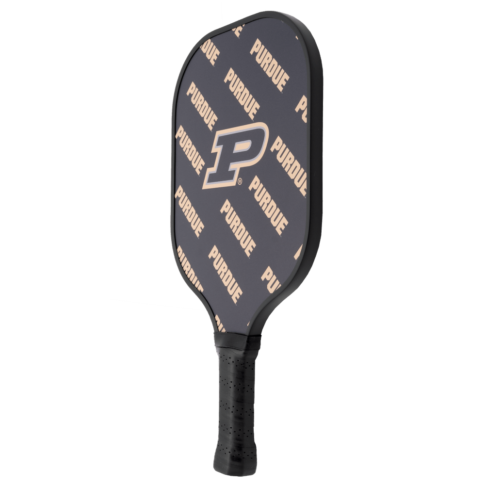 Purdue Boilermakers Pickleball Paddle | Carbon Fiber Face | 12mm Core - Club Rehab