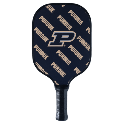 Purdue Boilermakers Pickleball Paddle | Carbon Fiber Face | 12mm Core - Club Rehab
