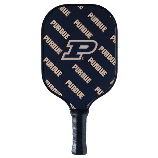Purdue Boilermakers Pickleball Paddle | Carbon Fiber Face | 12mm Core - Club Rehab