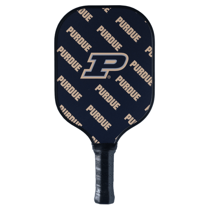 Purdue Boilermakers Pickleball Paddle | Carbon Fiber Face | 12mm Core - Club Rehab