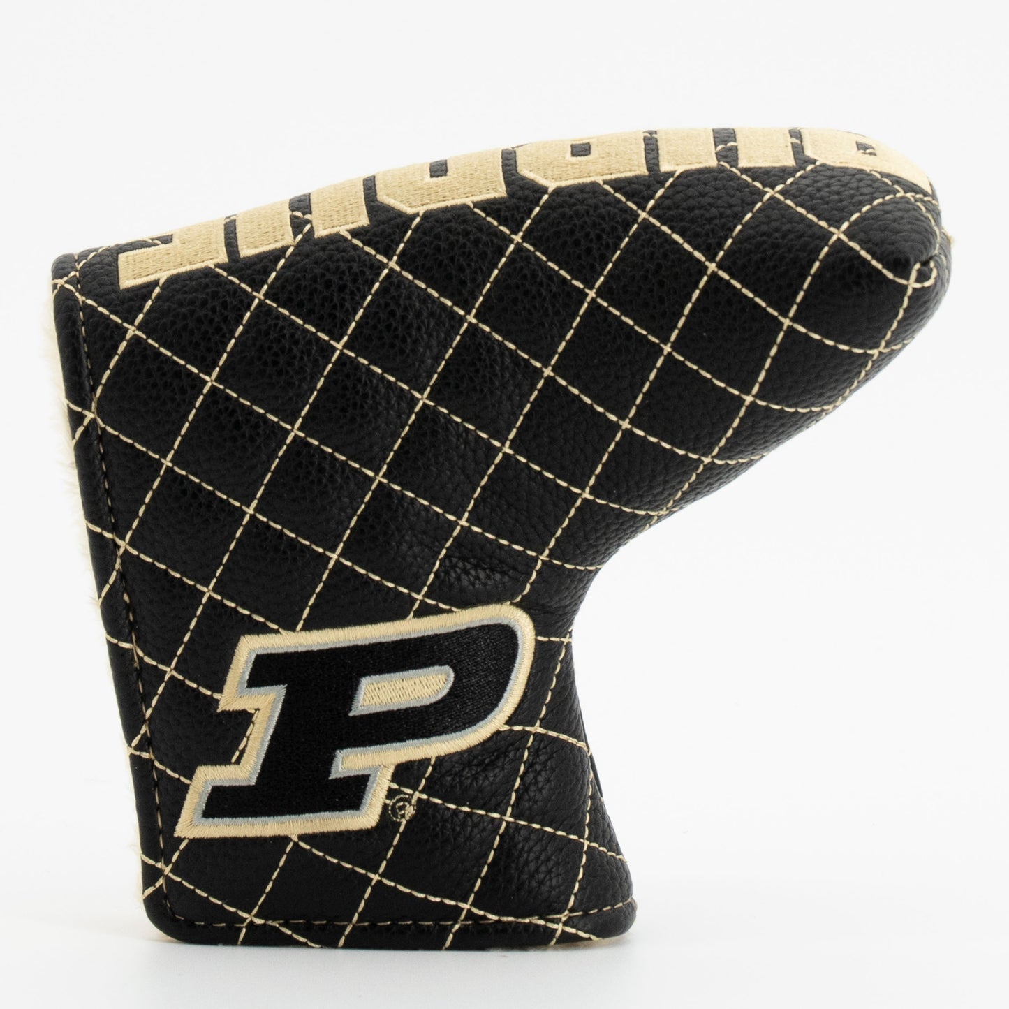 Purdue Boilermakers Quilted Headcovers – Boiler Up Collection - Blade Putter Solid - Club Rehab