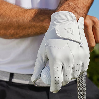 Pure White | Men's Golf Glove - LH S - Club Rehab