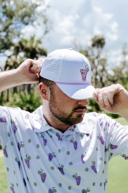 Purple Drank White Hat - Club Rehab