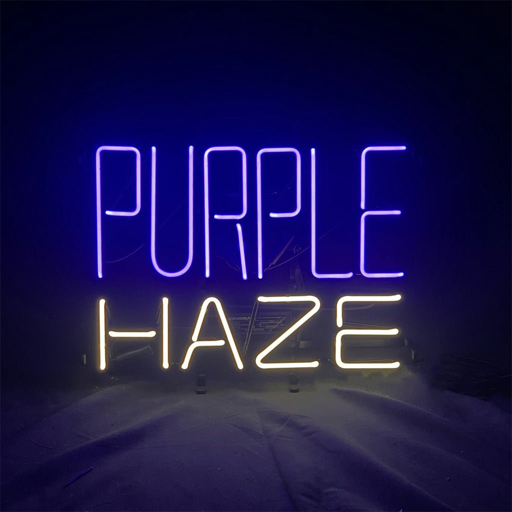 Purple Haze Beer Neon Sign Light - Club Rehab