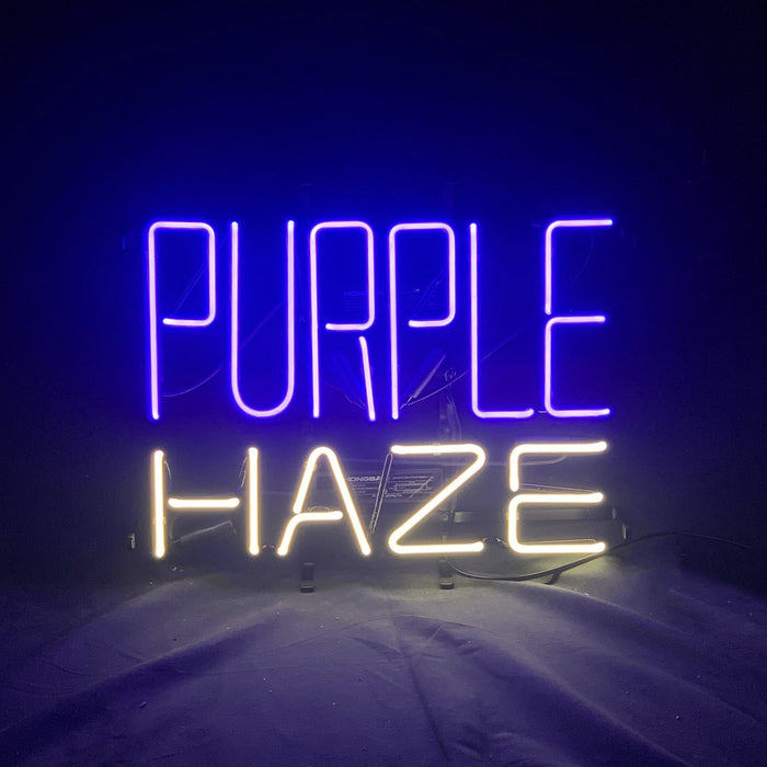 Purple Haze Beer Neon Sign Light - Club Rehab