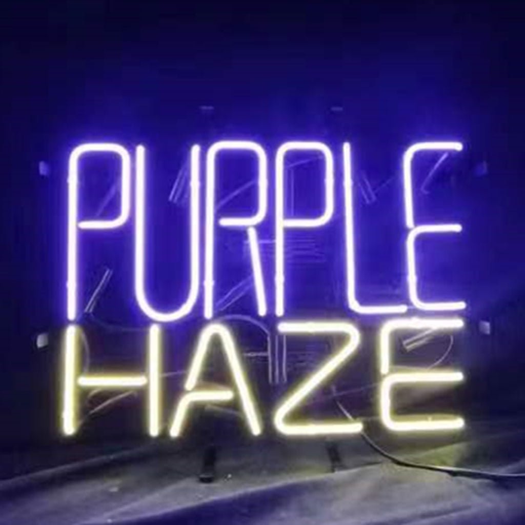 Purple Haze Beer Neon Sign Light - Club Rehab