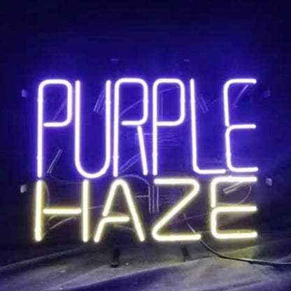 Purple Haze Beer Neon Sign Light - Club Rehab