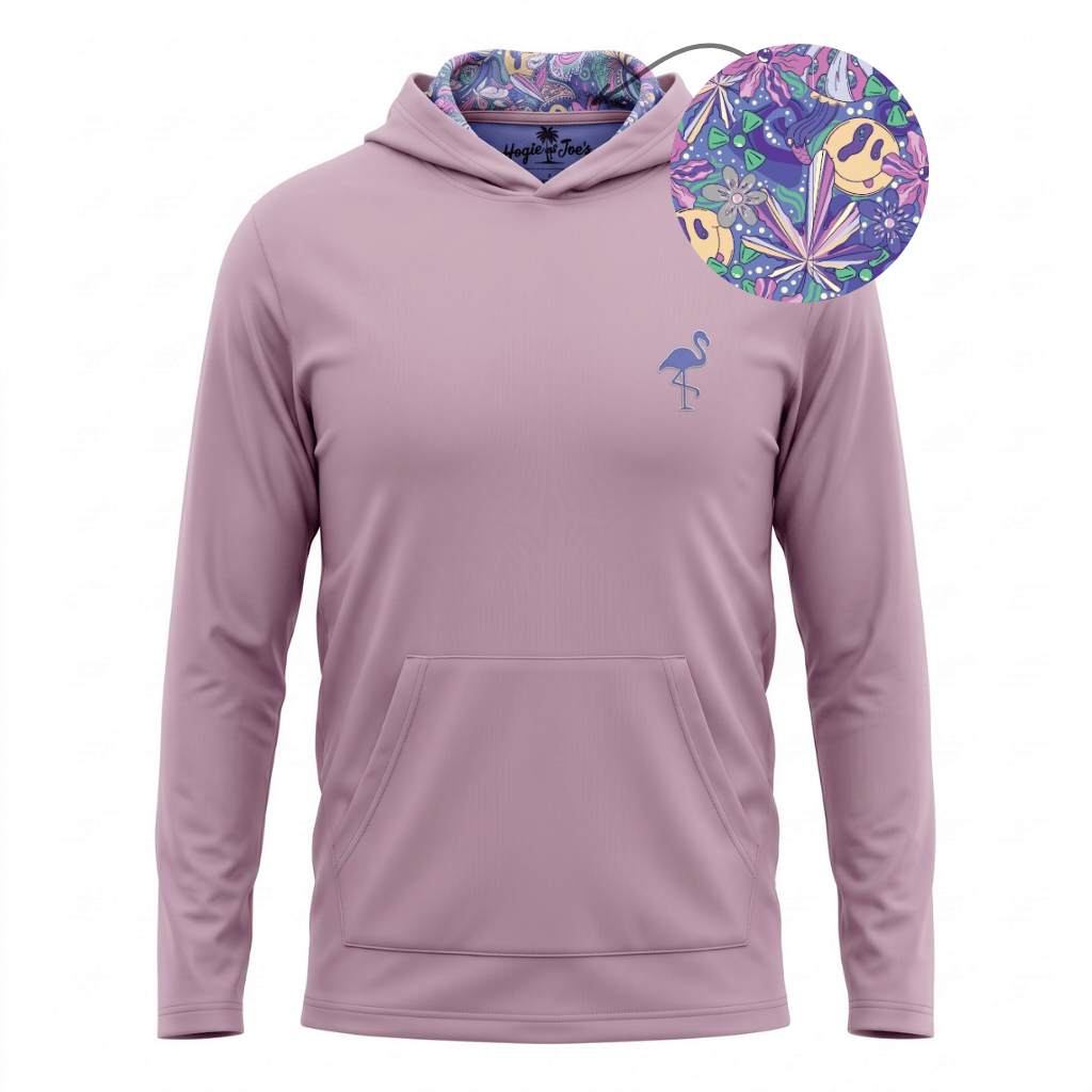 Purple Haze Performance Hoodie | Lightweight Unisex Moisture-Wicking Athletic Hoodie - S - Club Rehab