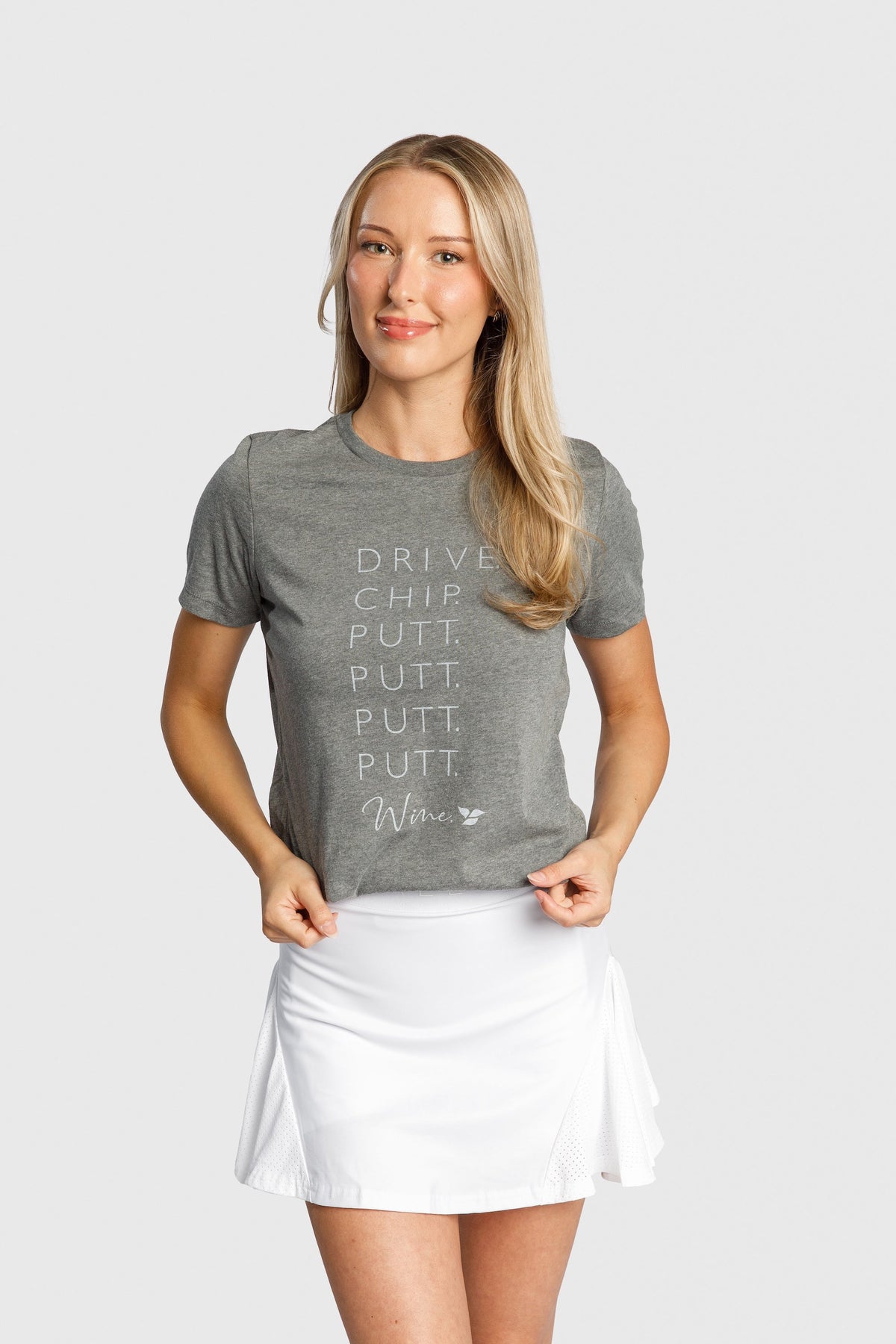 Putt, Putt Wine Crewneck Tee, alternate product view 2