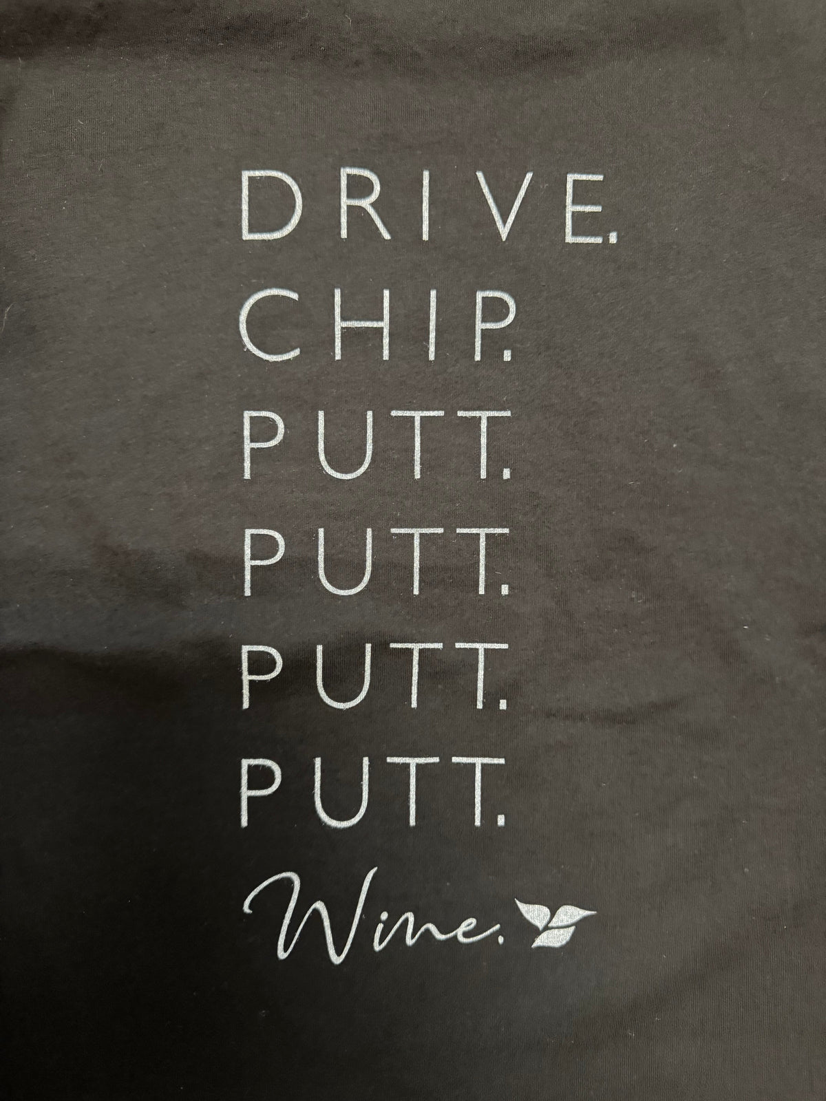 Putt, Putt Wine Crewneck Tee, alternate product view 3