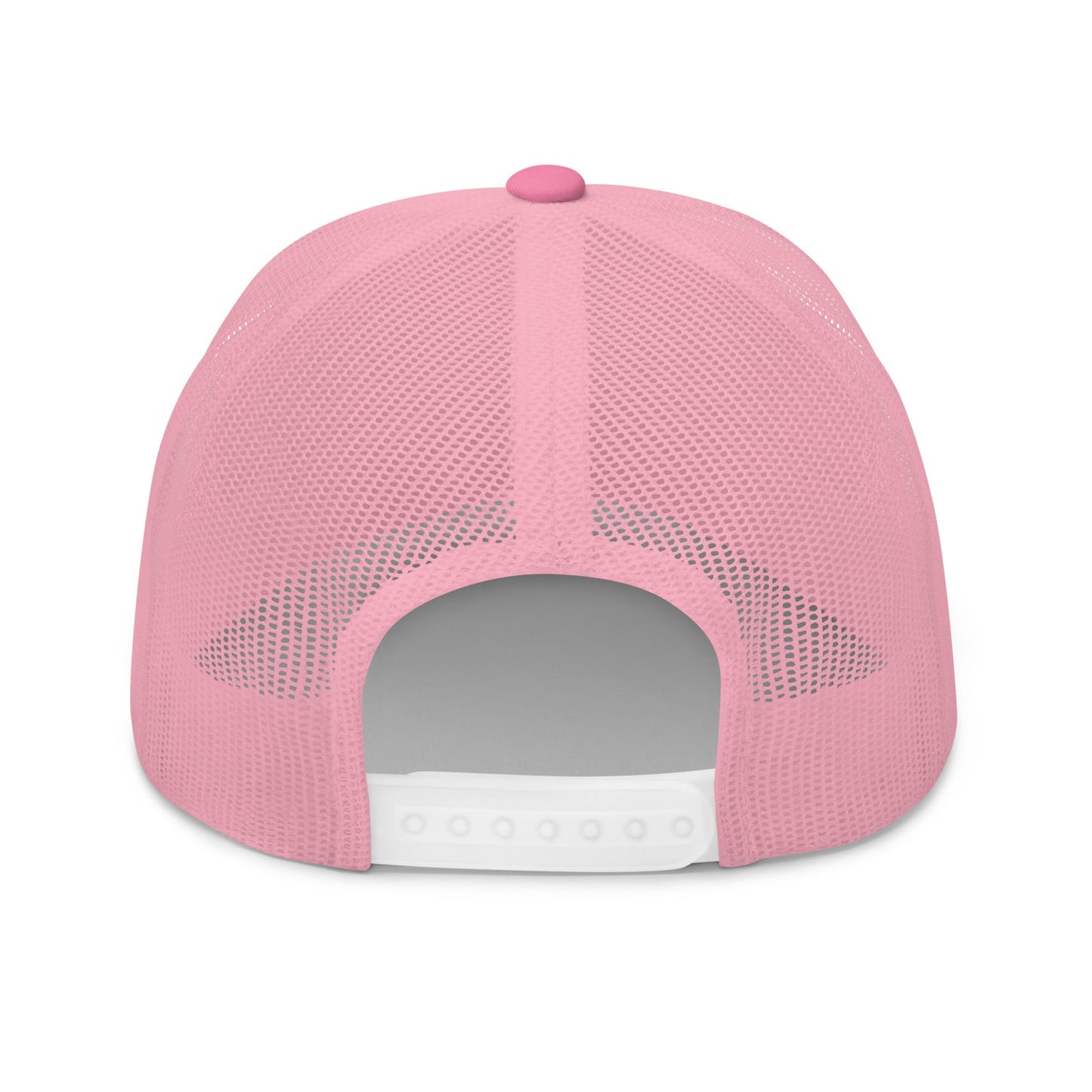 Queen of the Green Trucker Hat, Embroidered Golf Hat for Women - Pink - Club Rehab