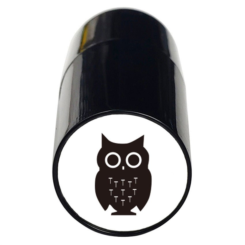 Quick - Dry Golf Ball Stamper - Black Owl - Club Rehab