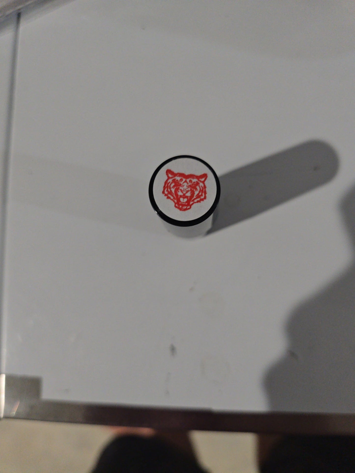 Quick - Dry Golf Ball Stamper - Black Ying and Yang - Club Rehab