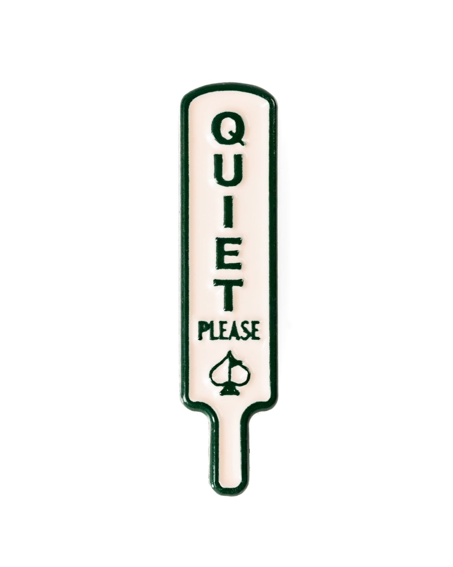 Quiet Please - Ball Marker - Club Rehab