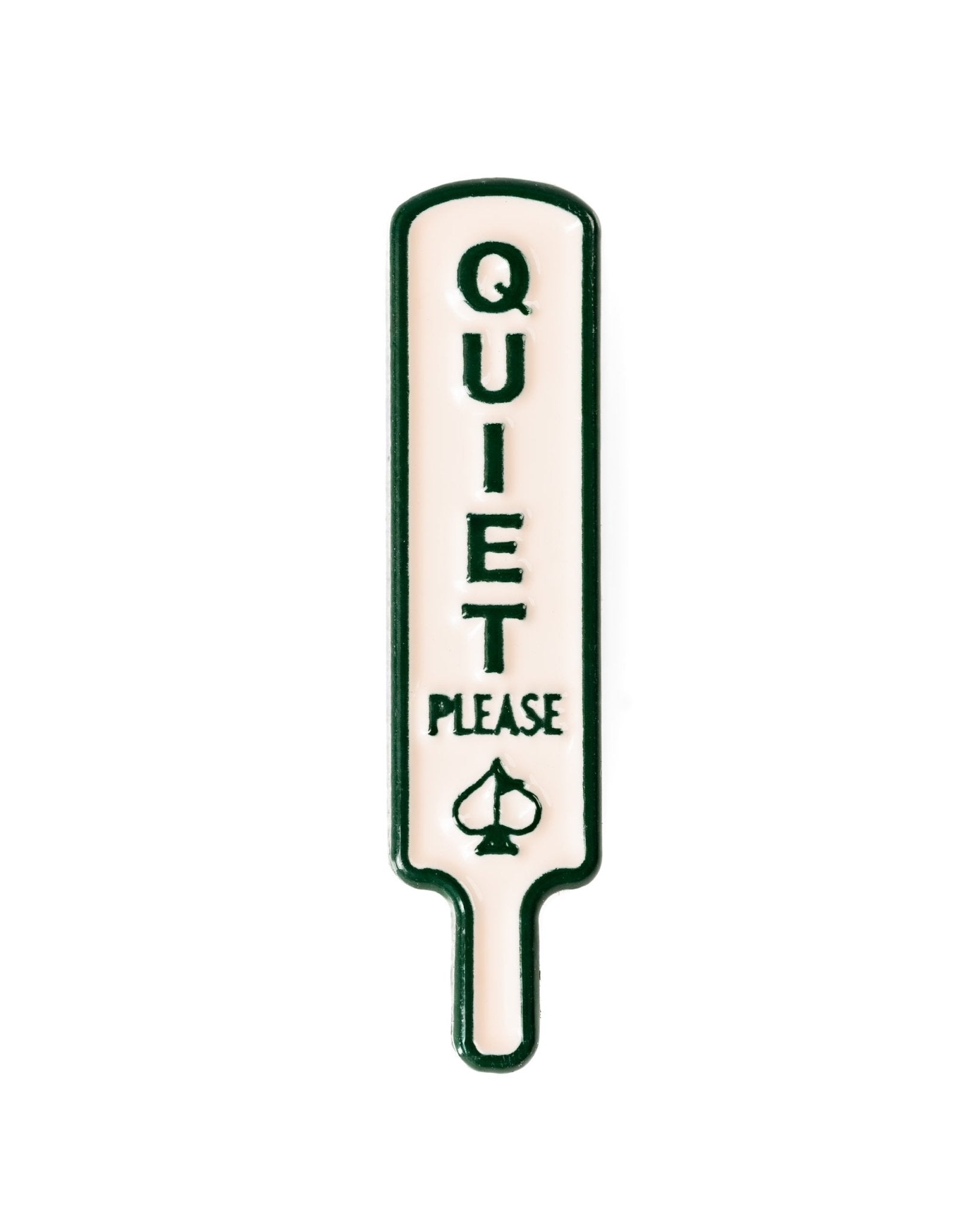 Quiet Please - Ball Marker - Club Rehab