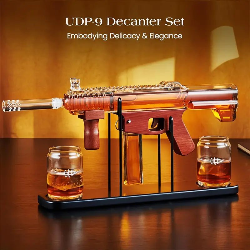 Rat - Tat - Tat Machine - Gun Whiskey Decaner Set - Club Rehab