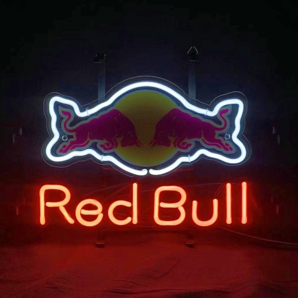 Red Bull Sport Drink Neon Signs Light - Club Rehab