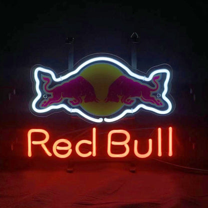 Red Bull Sport Drink Neon Signs Light - Club Rehab