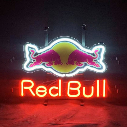 Red Bull Sport Drink Neon Signs Light - Club Rehab