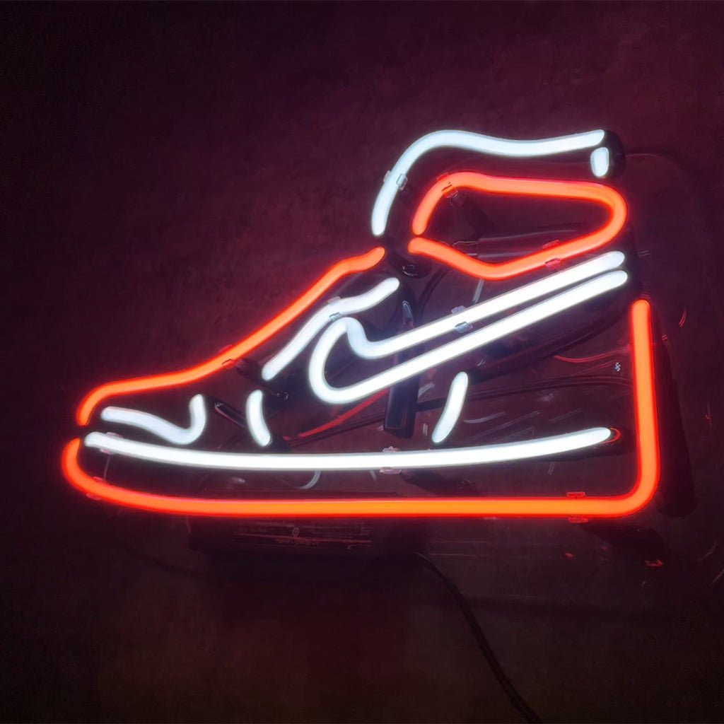 Red Sneaker Neon Signs Light - Club Rehab
