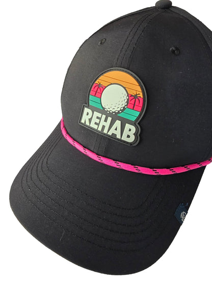 Rehab Sunset Snapback – Performance Edition - Club Rehab