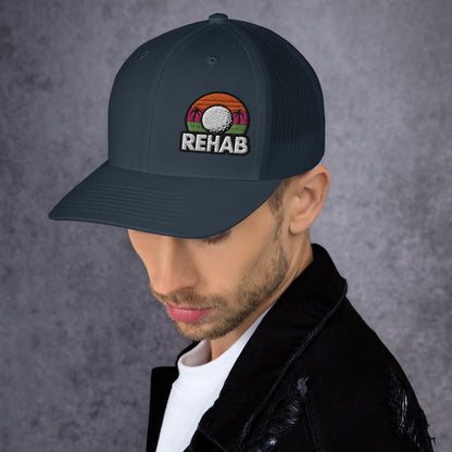 Rehab Sunset Snapback - Club Rehab - hatsNavyRehab Sunset Snapback