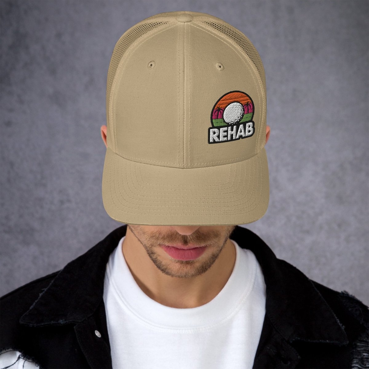 Rehab Sunset Snapback - Club Rehab - hatsKhakiRehab Sunset Snapback