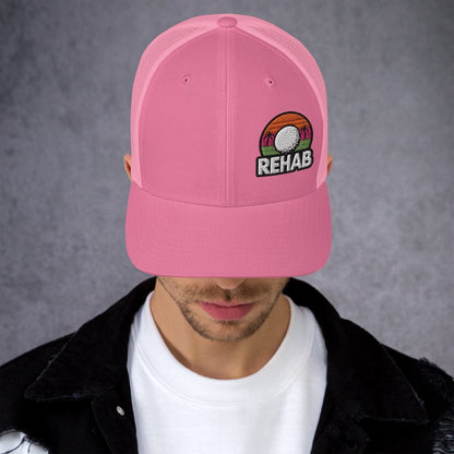 Rehab Sunset Snapback - Club Rehab - hatsPinkRehab Sunset Snapback