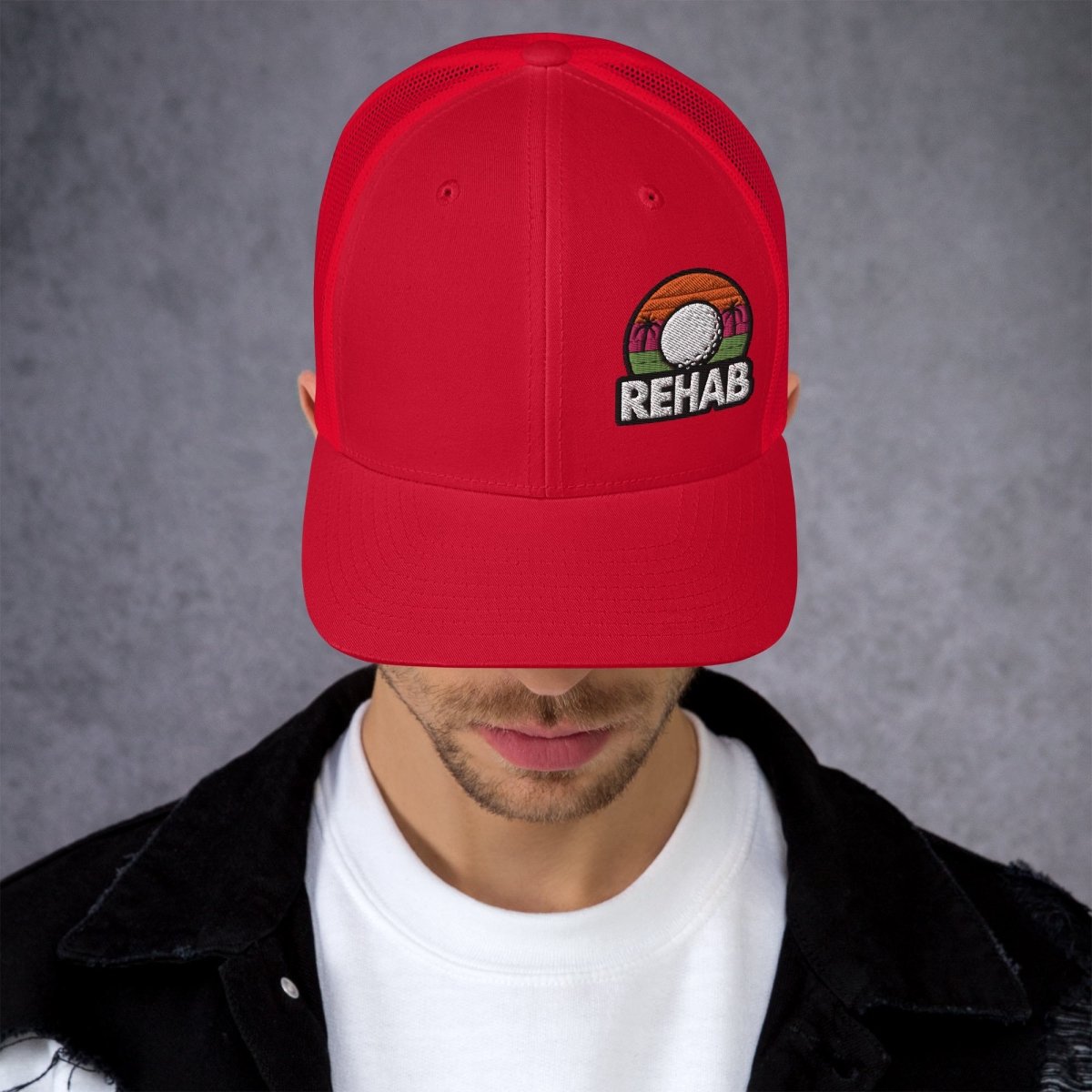 Rehab Sunset Snapback - Club Rehab - hatsRedRehab Sunset Snapback