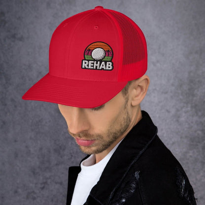 Rehab Sunset Snapback - Club Rehab - hatsRedRehab Sunset Snapback