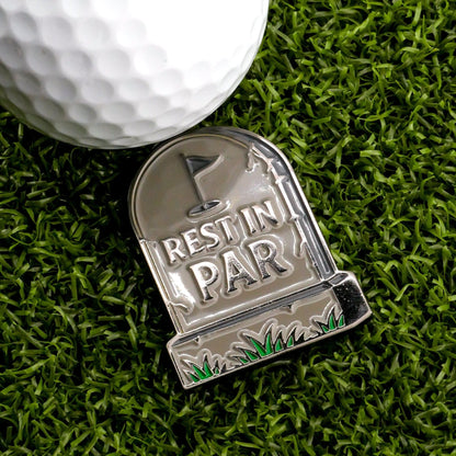 Rest In Par Ball Marker - Club Rehab