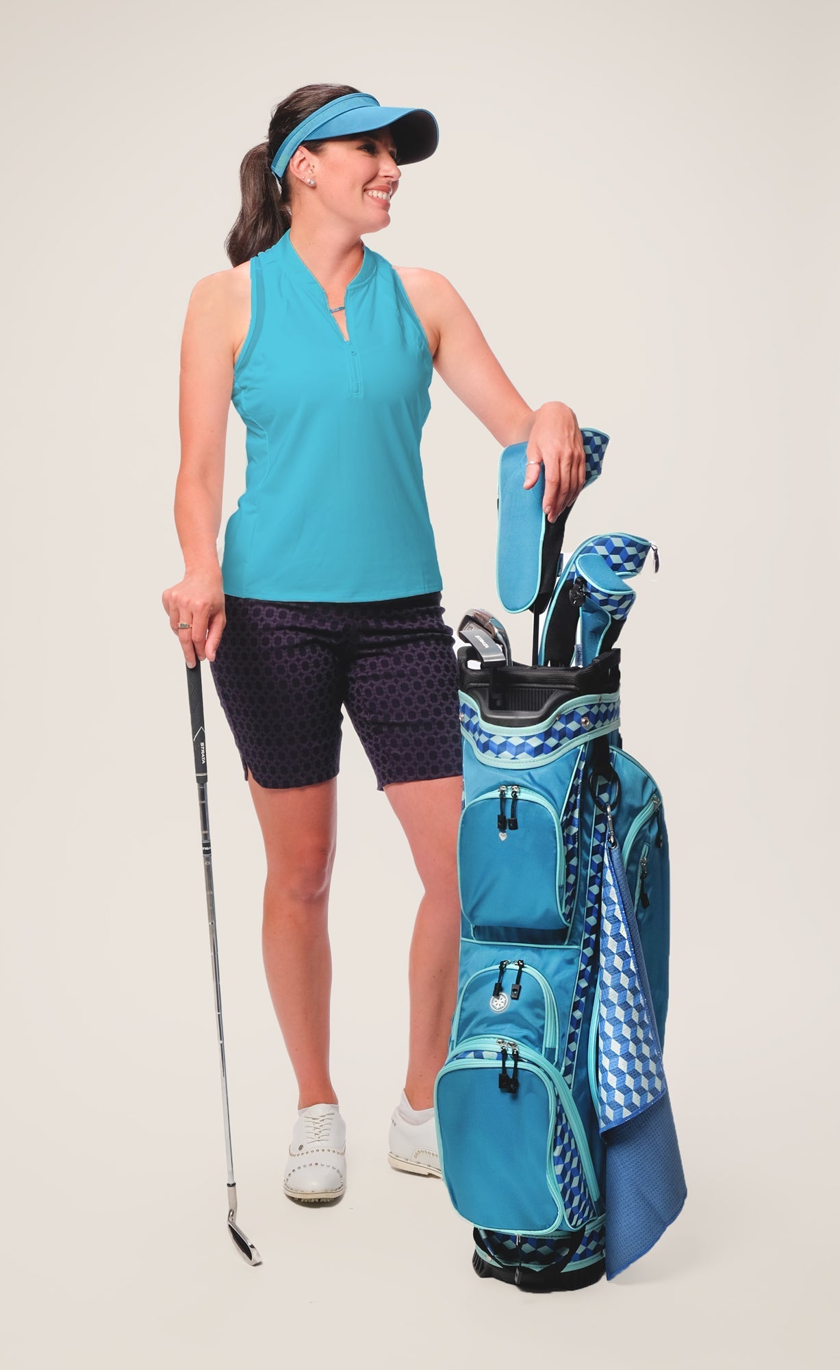 Retro Deluxe Cart Golf Bag - Club Rehab