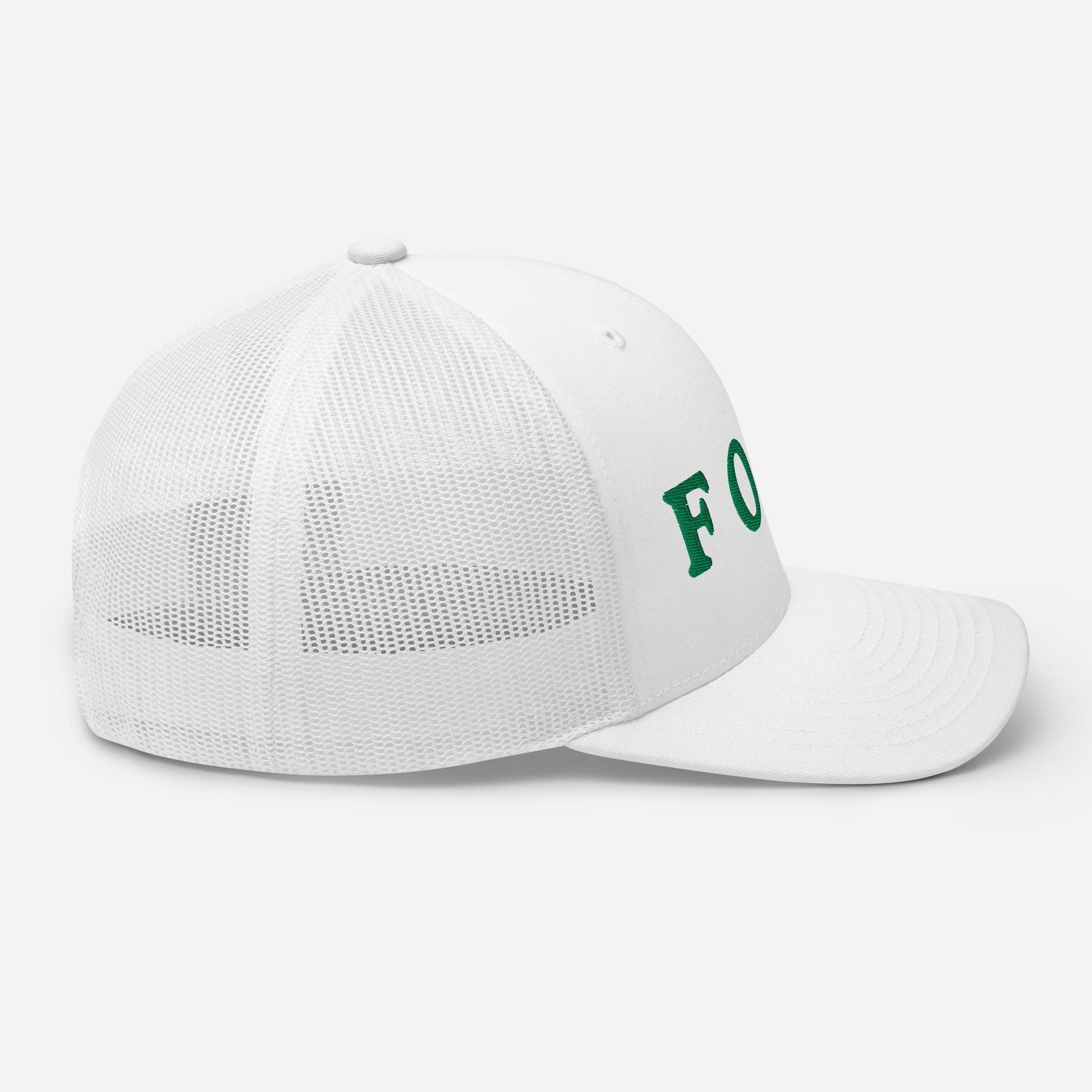 Retro FORE Embroidered Trucker Hat - Club Rehab