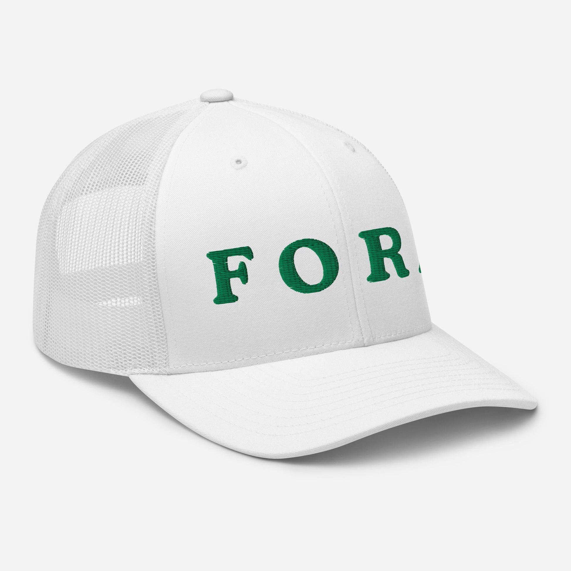 Retro FORE Embroidered Trucker Hat - Club Rehab