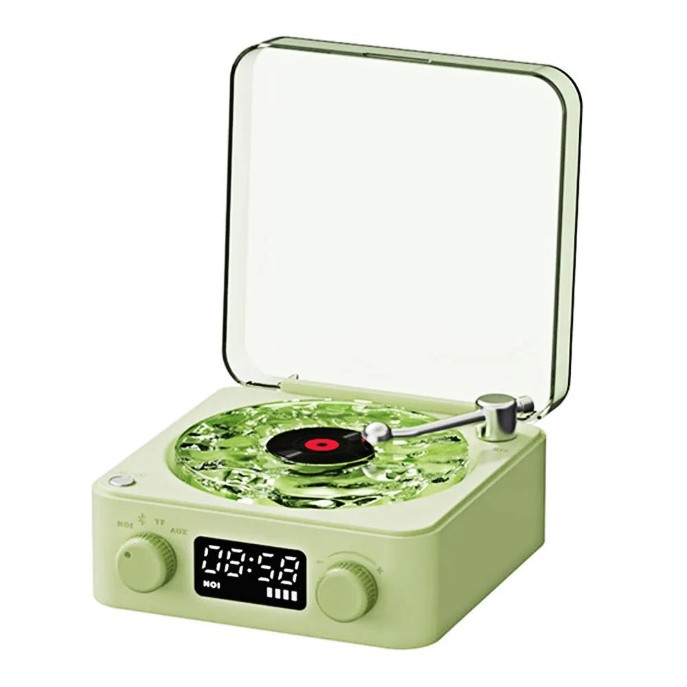 Retro Groove Mini Bluetooth Speaker - Club Rehab - SpeakerNeon Lime45233174347968