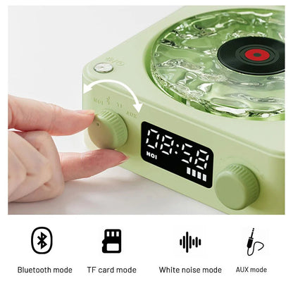 Retro Groove Mini Bluetooth Speaker - Club Rehab - SpeakerNeon LimeRetro Groove Mini Bluetooth Speaker