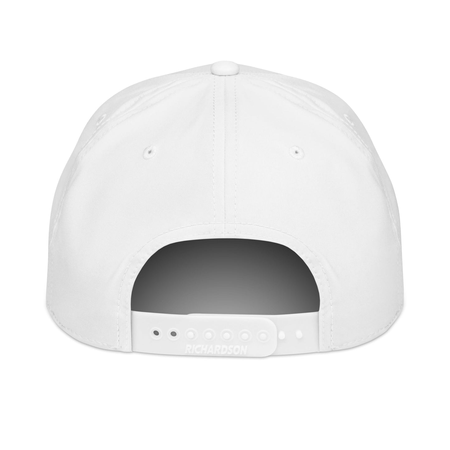 RETRO SUNDAY Embroidered Golf Hat for Women - Birdie Pop Collection - White/Black - Club Rehab