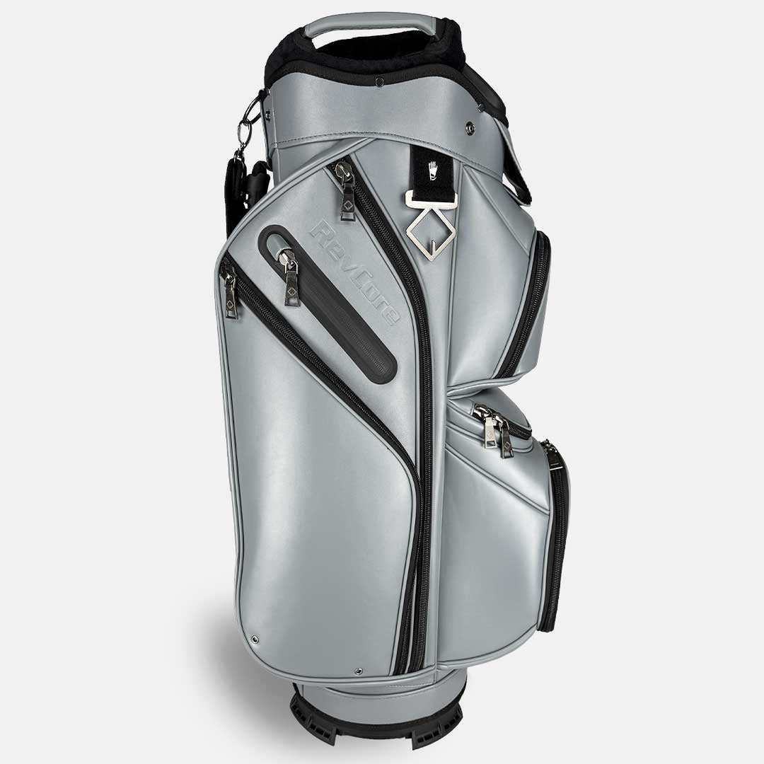 RevCore Lux Golf Cart Bag | 14 Way Velvet Lined Dividers - Deep Grey - Club Rehab