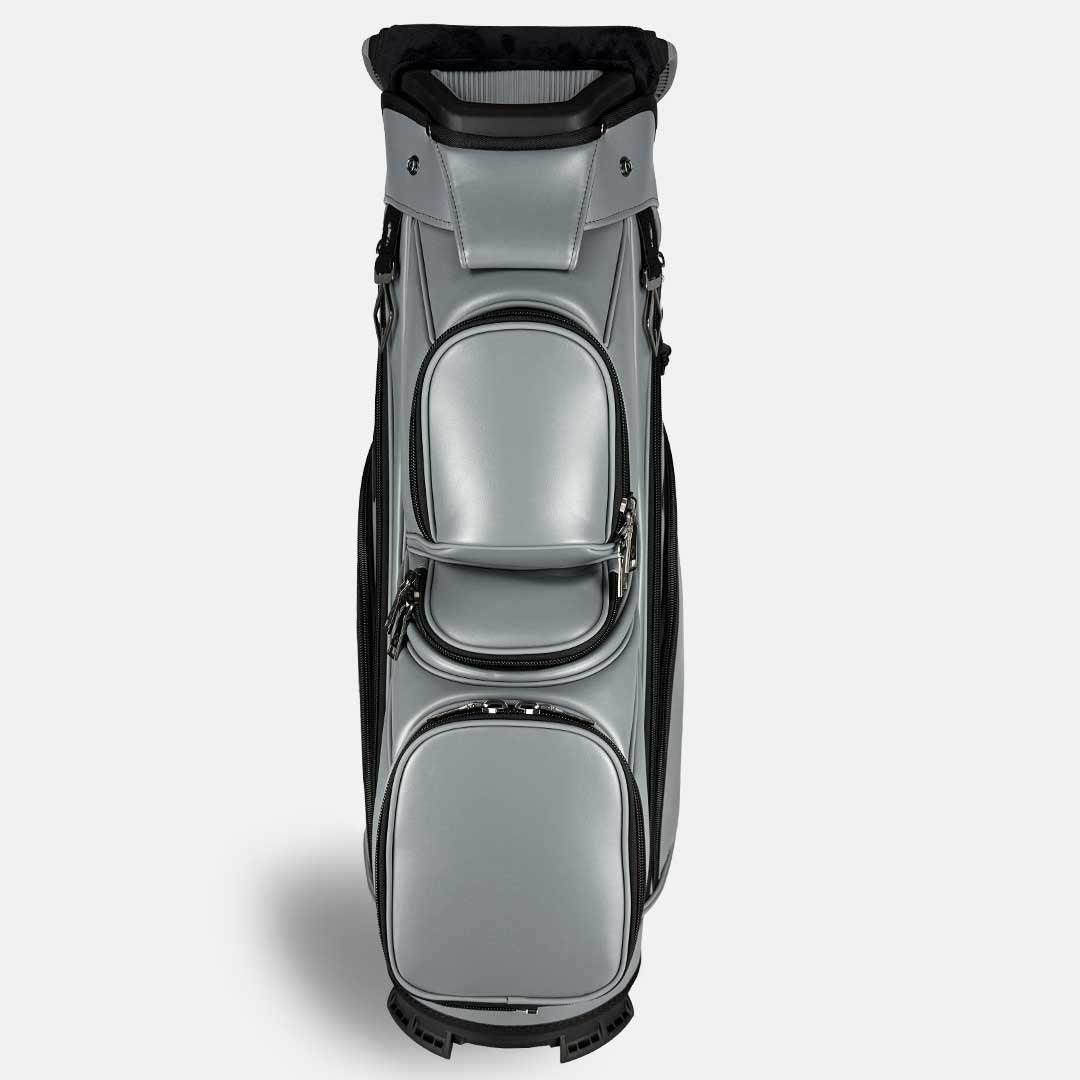 RevCore Lux Golf Cart Bag | 14 Way Velvet Lined Dividers - Matte Black - Club Rehab