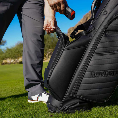 RevCore Lux Golf Hybrid Stand Bag | 6 Way on Sale - Matte Black 6 Way Divider - Club Rehab
